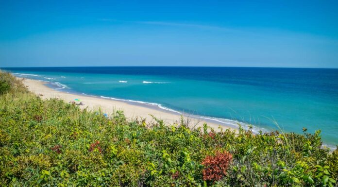 The Marconi Beach in Cape Cod National Seashore, Massachusetts