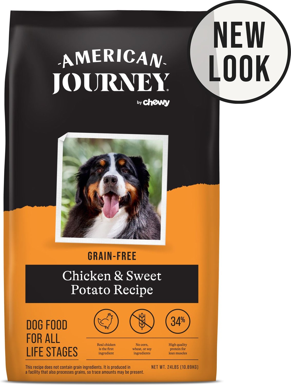American Journey Chicken & Sweet Potato Ricetta Cibo secco per cani senza cereali