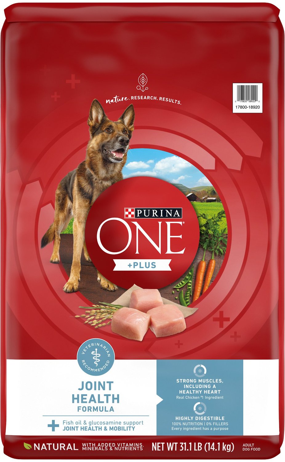 Purina ONE + Plus Joint Health Formula Adult Dry Dog Food