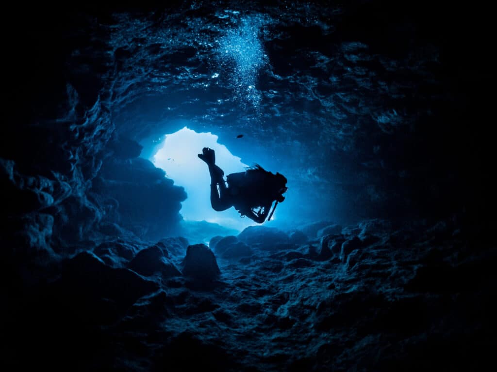 immersioni in grotta