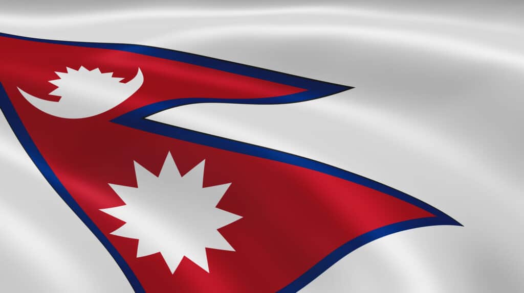 Bandiera nepalese