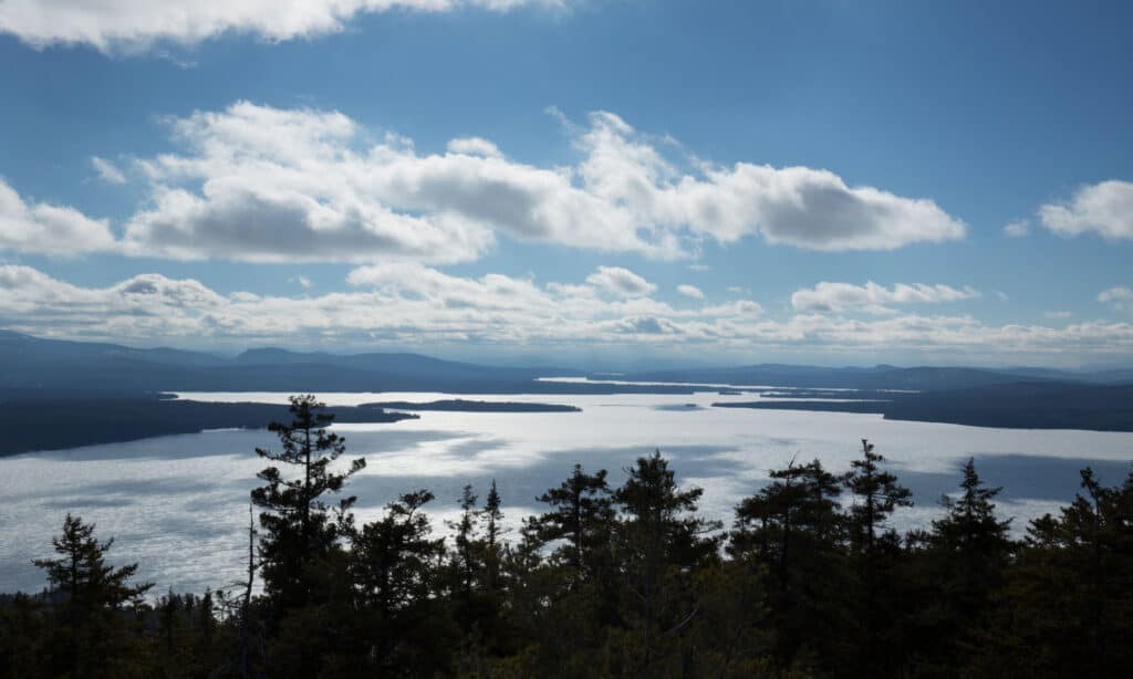 Mooselookmeguntic Lago Maine, Nuova Inghilterra