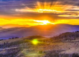 yellowstone elevation