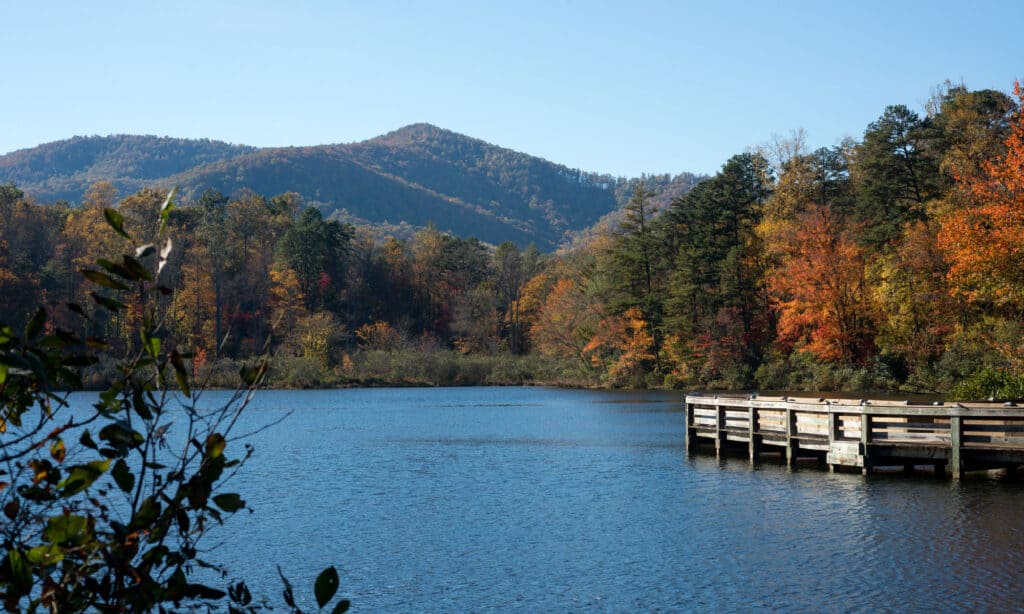 Lago Powhatan della Carolina del Nord