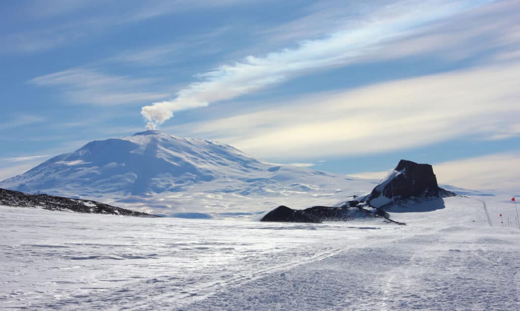 Monte Erebus, Antartide