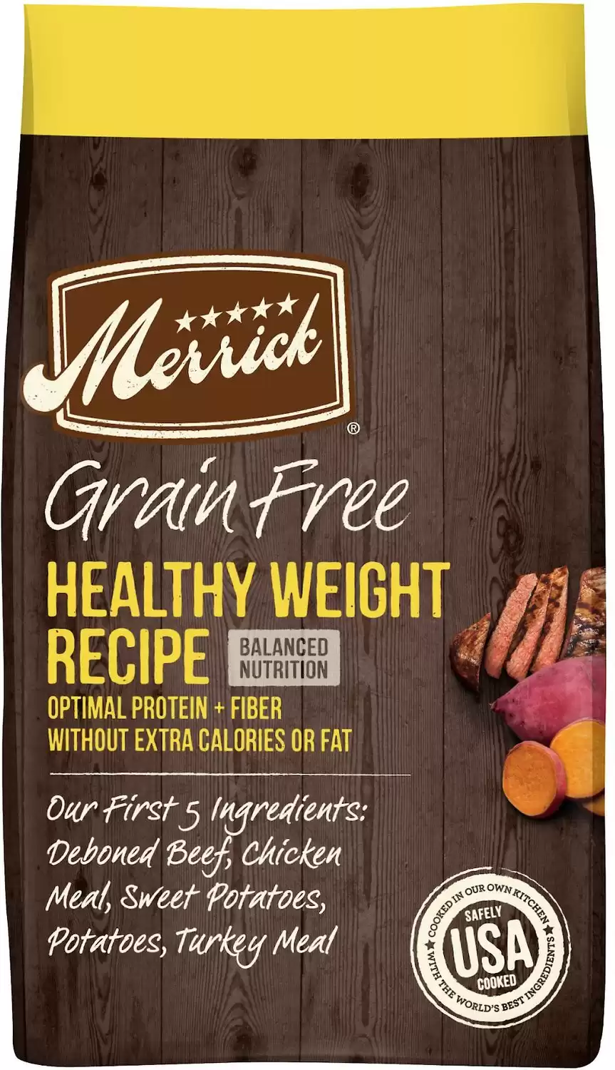 Merrick Grain-Free Healthy Weight Recipe Cibo secco per cani