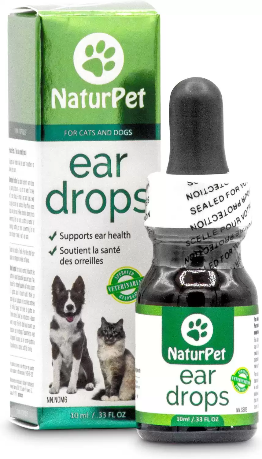 NaturPet Ear Drops Medicina omeopatica per le infezioni dell'orecchio