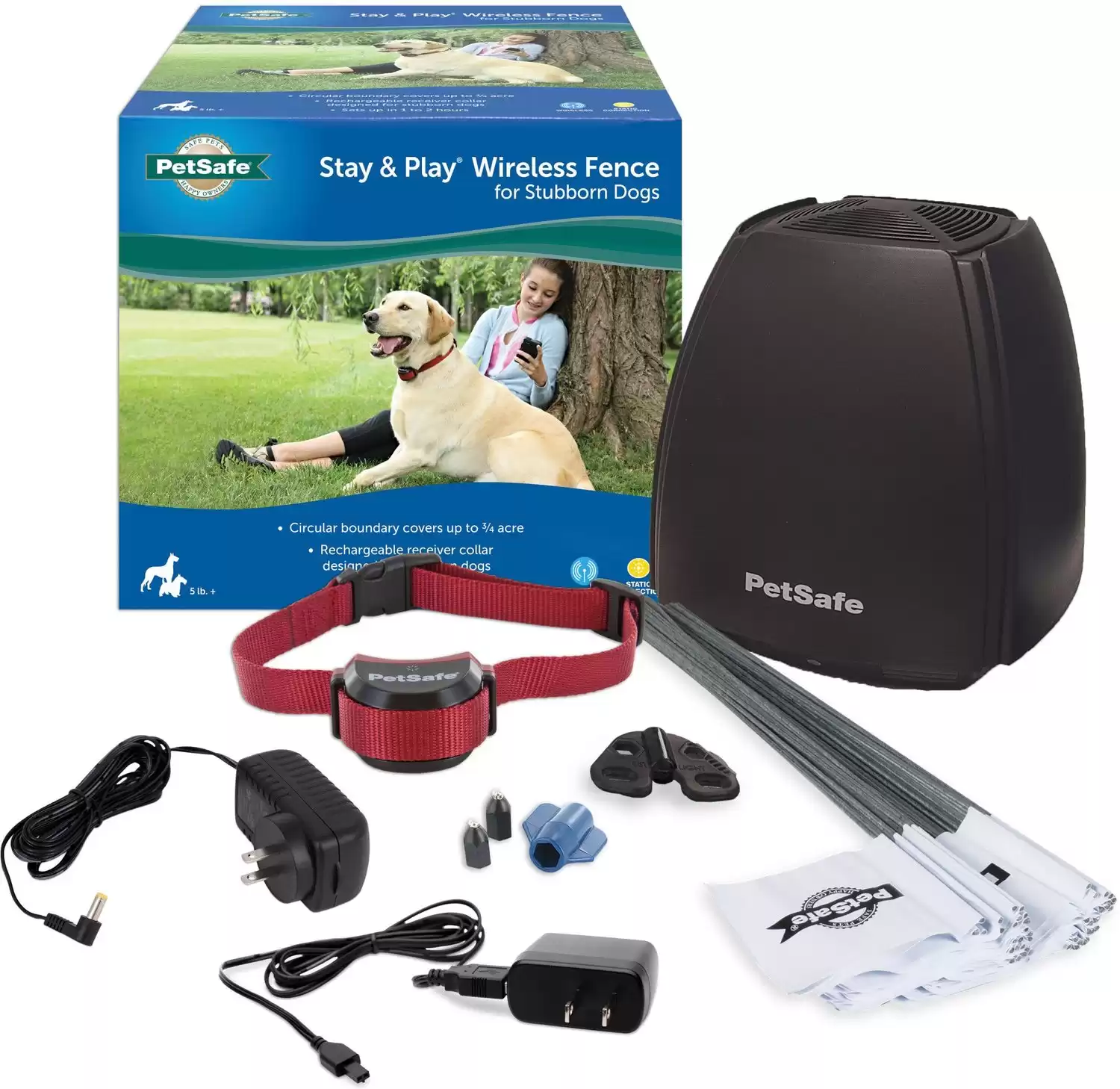 Recinto wireless PetSafe Stay & Play per cani testardi