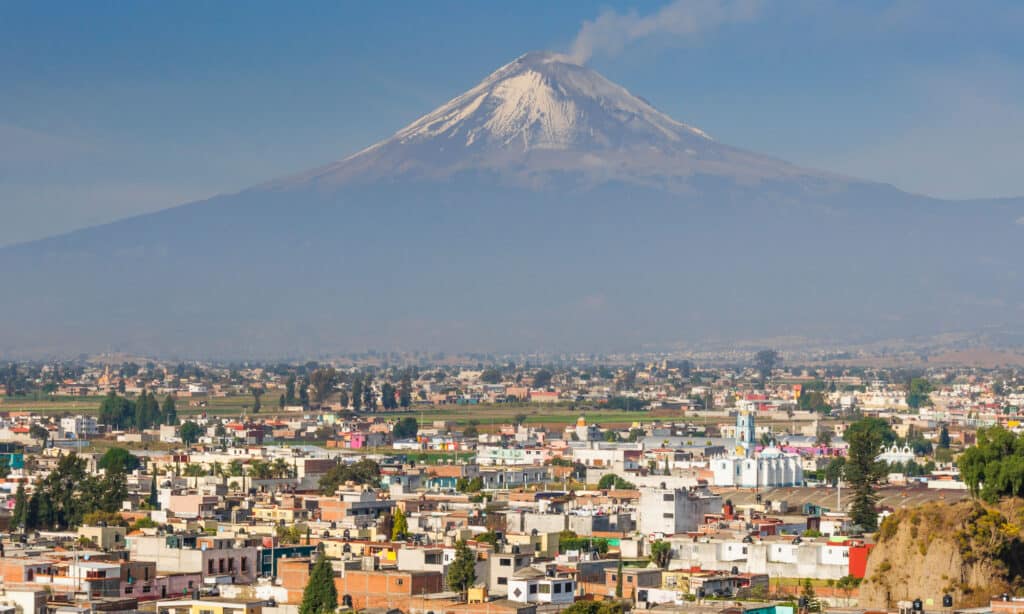 Popocatépetl, Messico