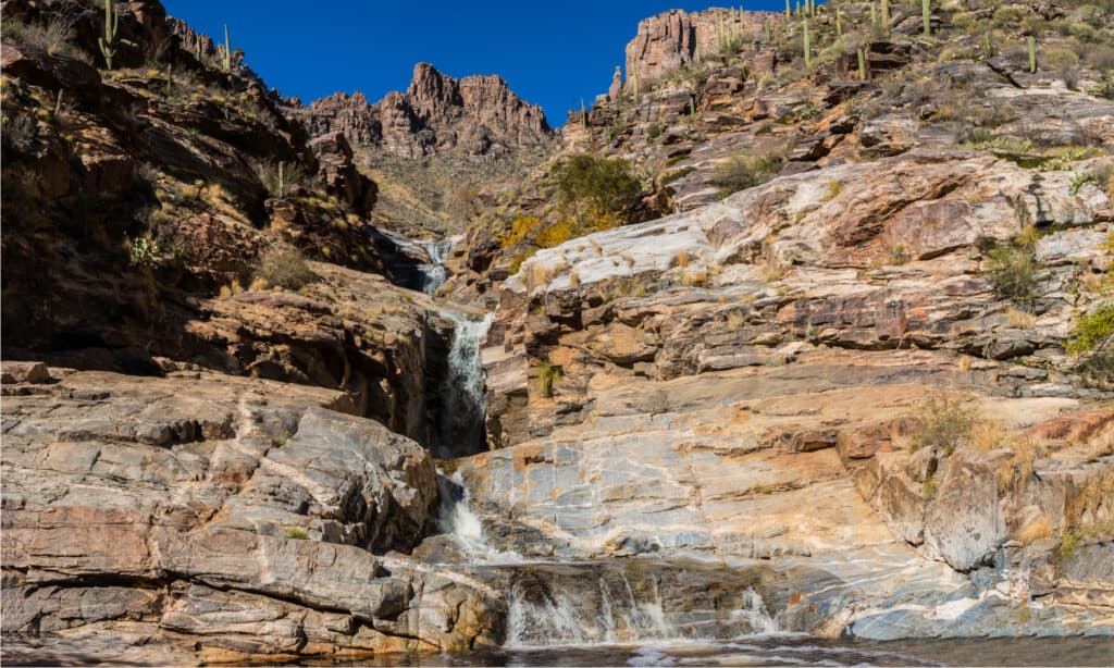 Sette cascate in Arizona