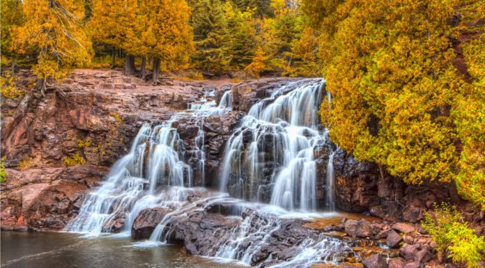 Hidden Falls in St. Paul, Minnesota