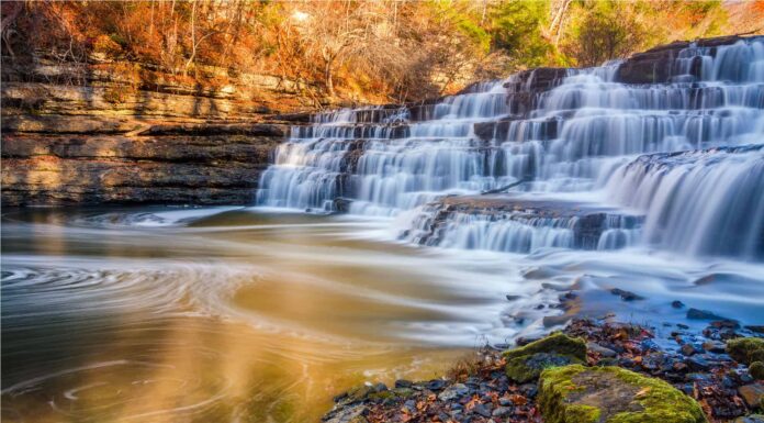 Ozone Falls near Crab Orchard, Tennessee