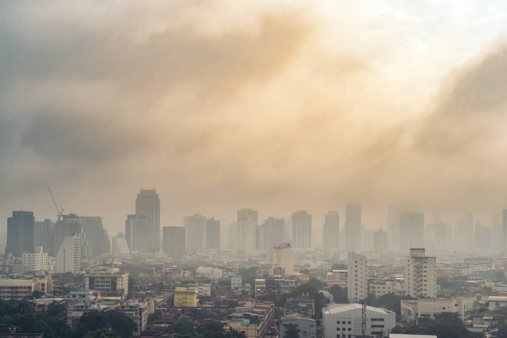 l'inquinamento influisce sulla qualità dell'aria nel tennessee