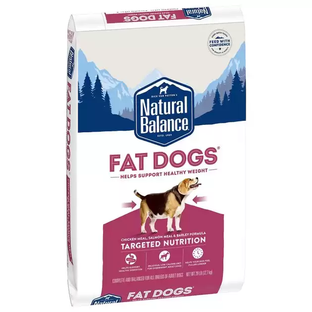 Natural Balance Fat Dogs Cibo secco per cani a basso contenuto calorico