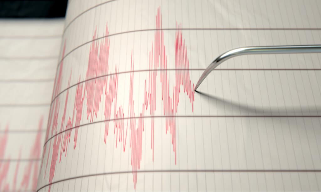 Terremoto - misuratore sismico