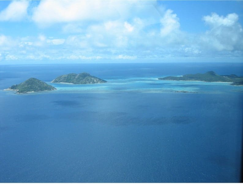 La più grande barriera corallina del mondo è la Grande Barriera Corallina