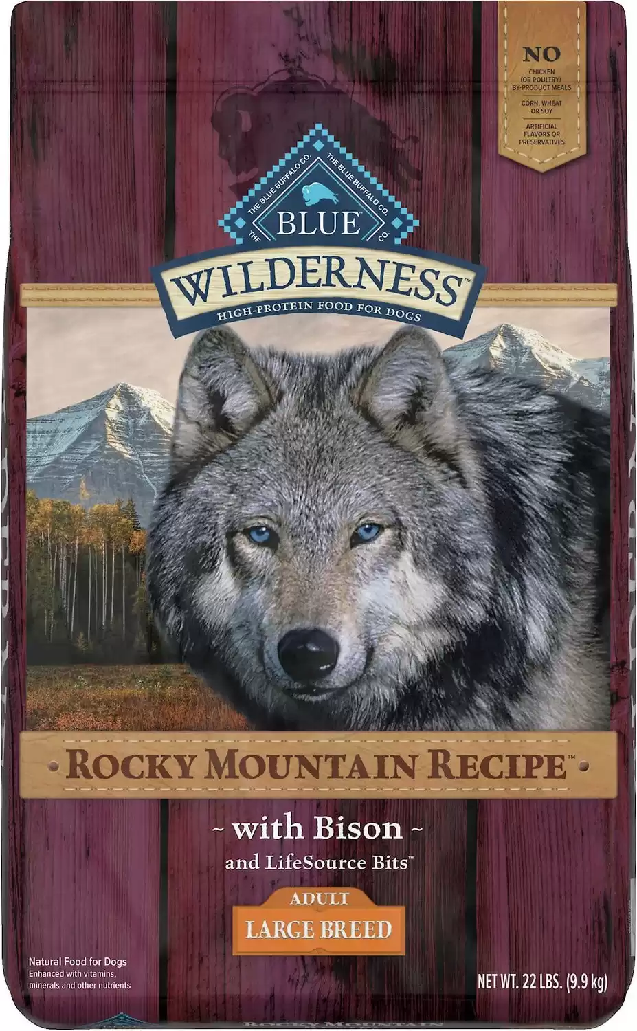 Ricetta delle montagne rocciose di Blue Buffalo Wilderness