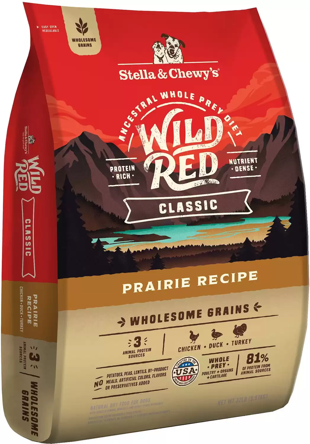 Crocchette Wild Red Classic di Stella & Chewy