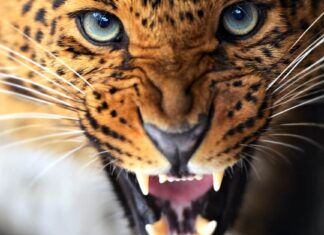 Questo giovane cacciatore di leopardi non ha idea di essere il bersaglio
