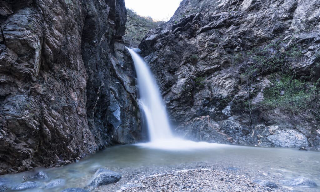 Eaton Canyon cade nel sud della California