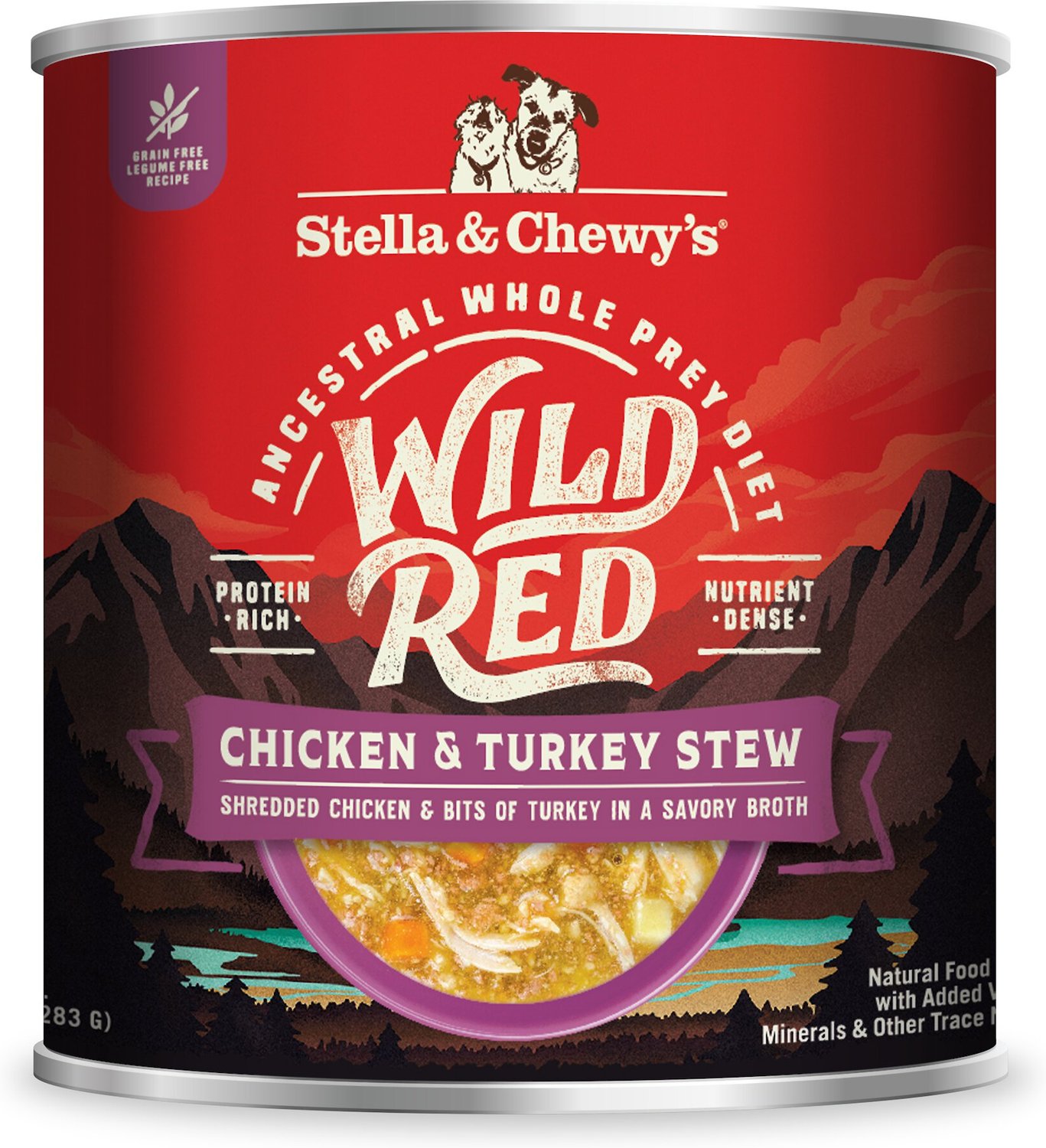 Stella & Chewy's Wild Red Stews Cibo umido per cani