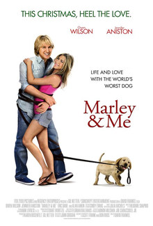 Questo è un poster per il film Marley & Me".