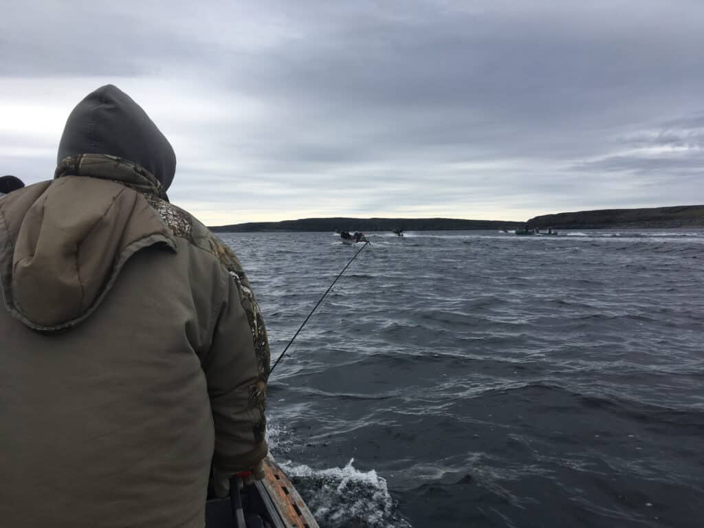 Pescatore Inuit a Nunavik