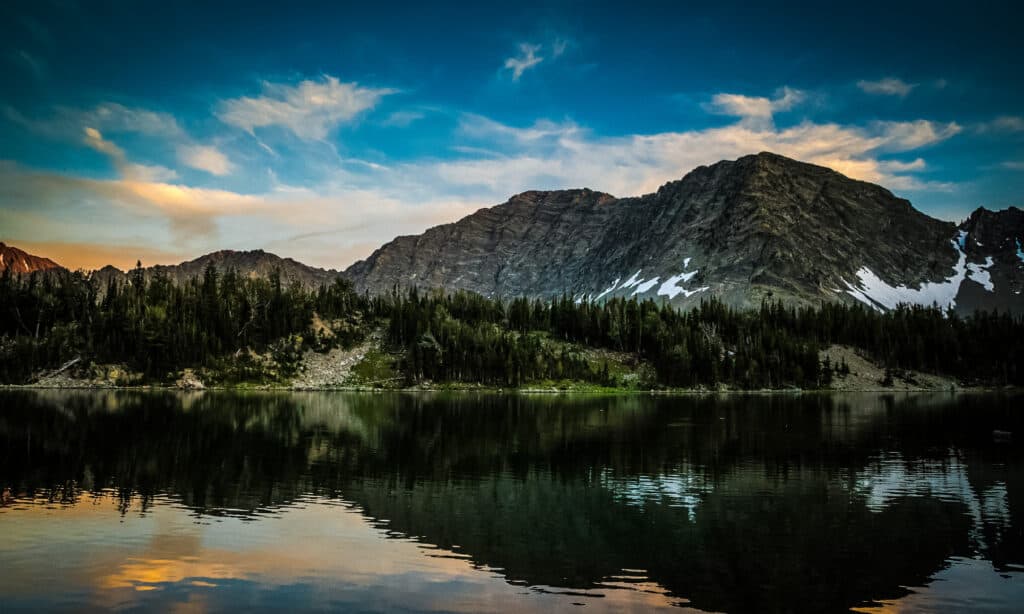 Campeggio, Montana - Stati Uniti Occidentali, Nube, Escursionismo, Composizione orizzontale