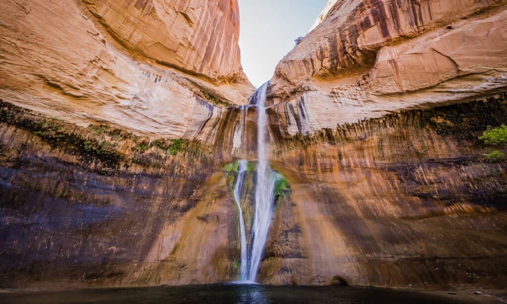 Lower Calf Creek cade nell'Utah