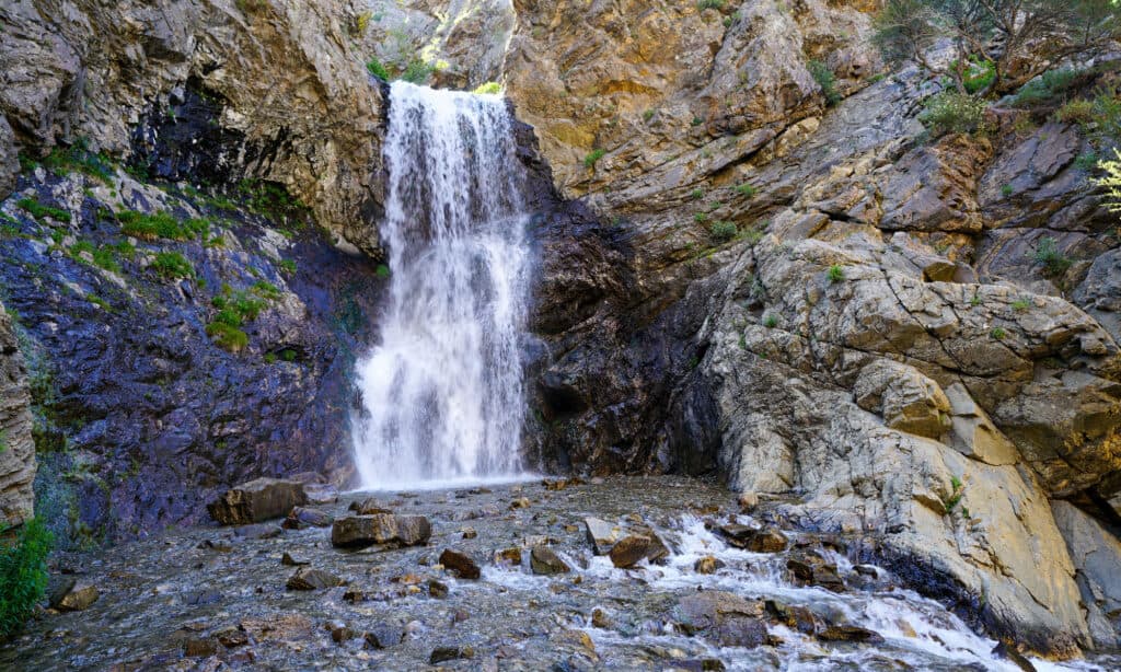 Cascata di Adams Canyon Utah