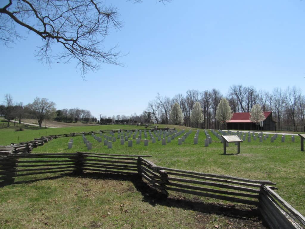 Campo di battaglia di Mill Springs Kentucky