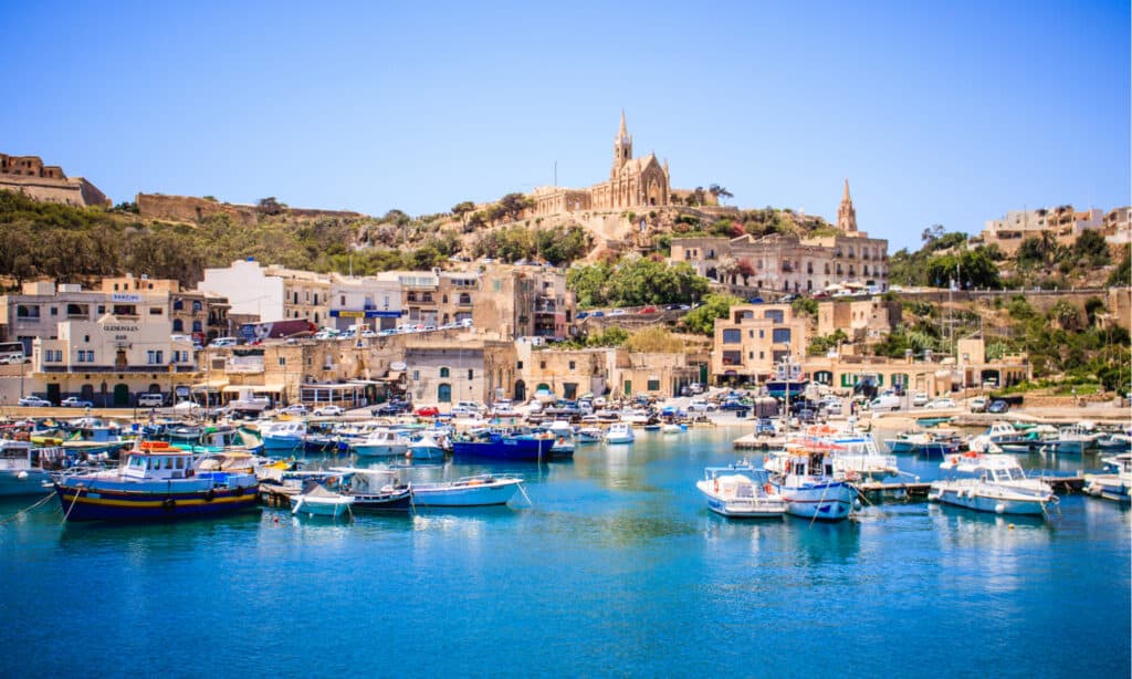Isola di Gozo - Malta è un'isola da visitare in Europa.