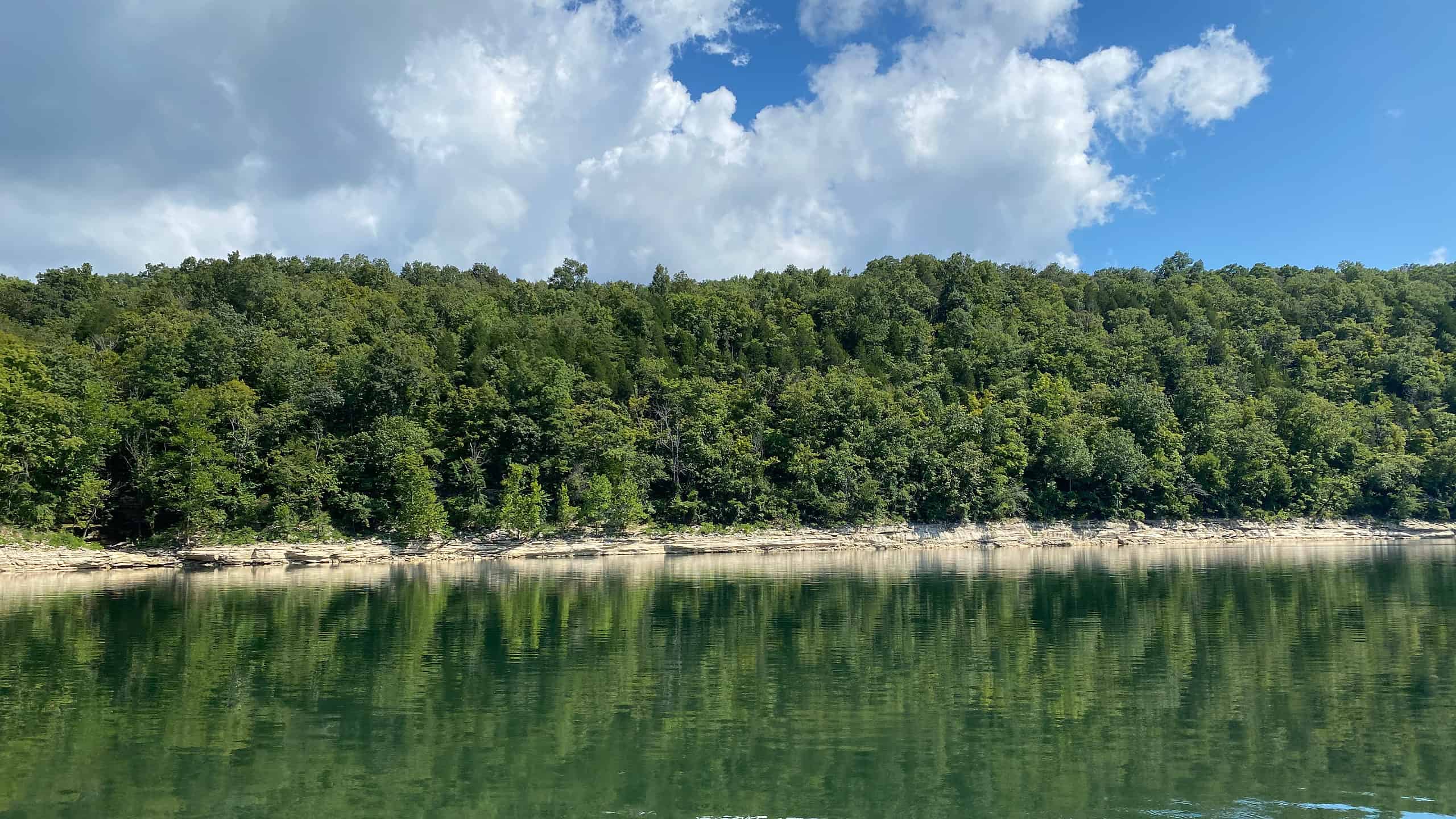 Lago Cumberland, Kentucky.