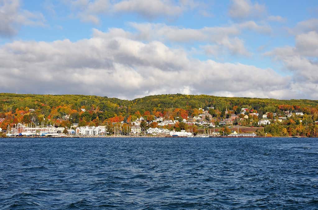 Lago Superiore al confine con il Wisconsin.