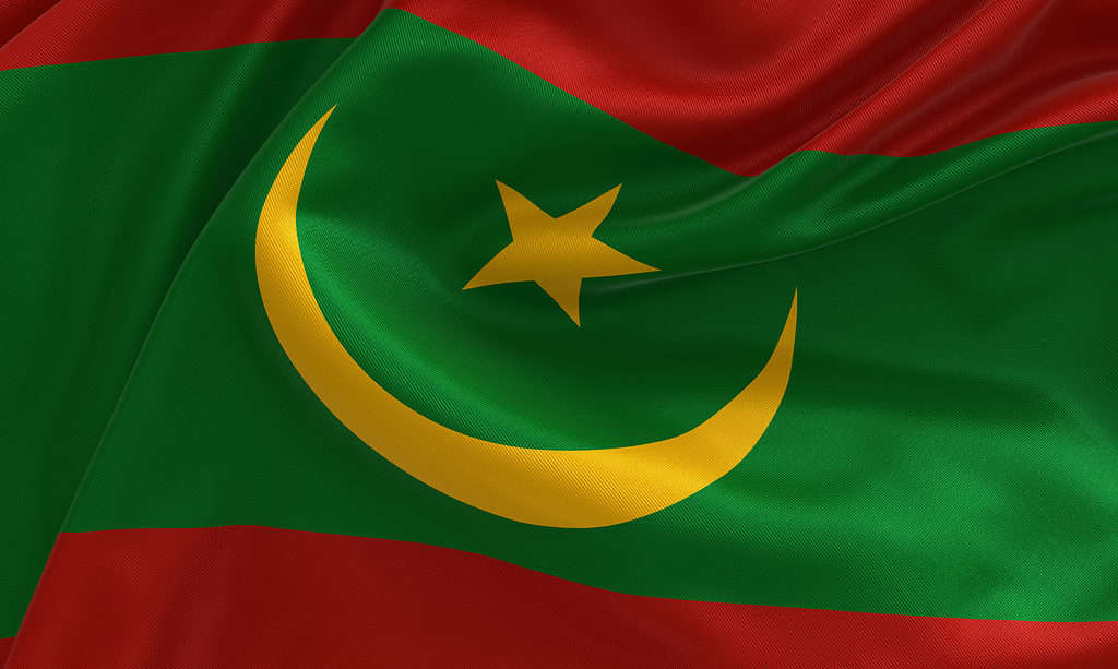 Bandiera attuale della Mauritania