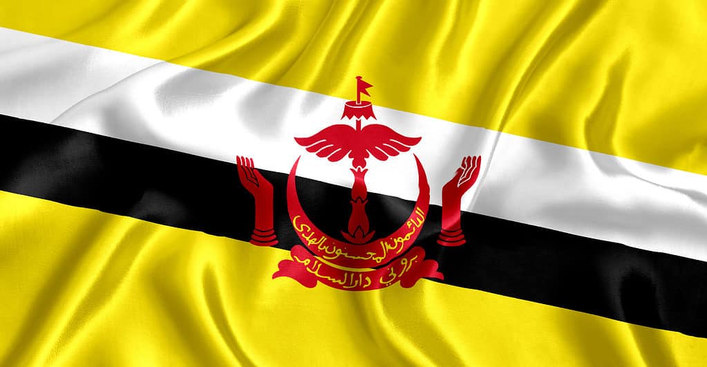 Bandiera della seta del Brunei