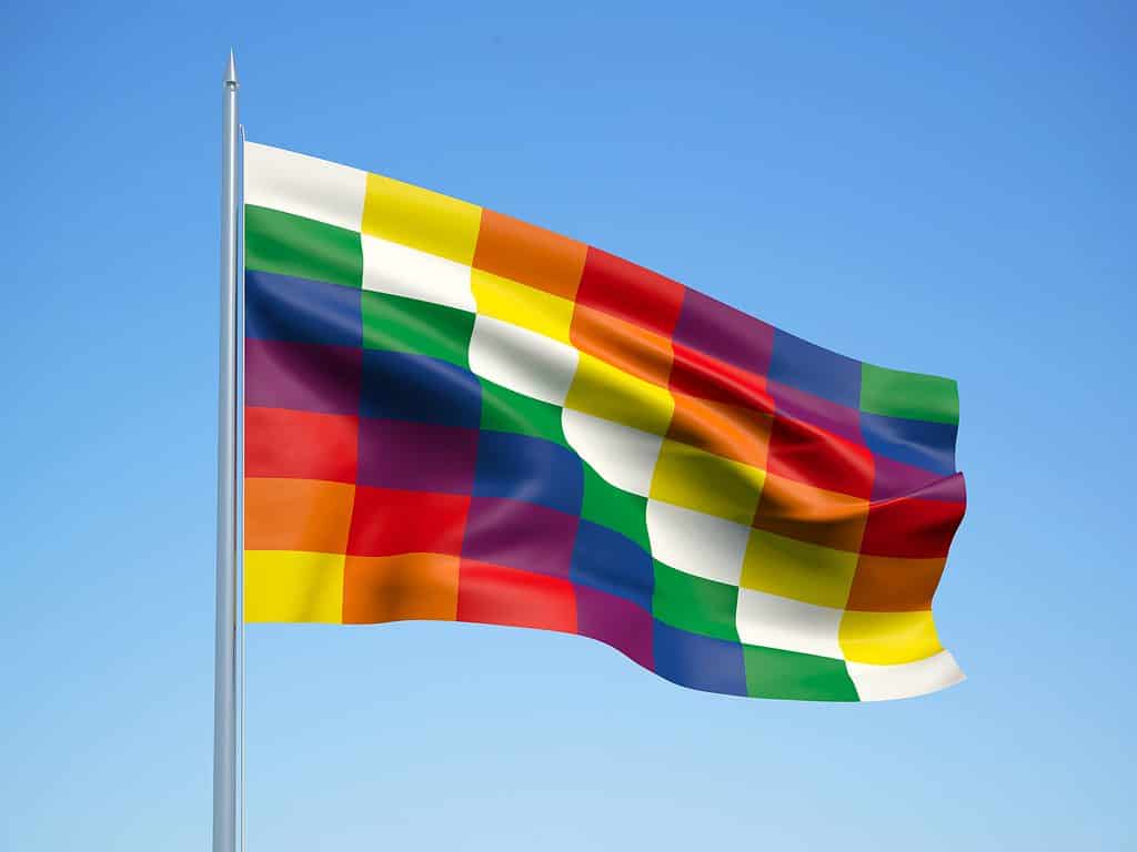 La bandiera boliviana