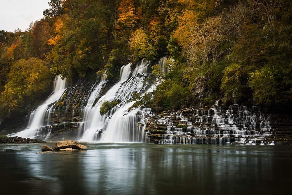 Twin Falls al Rock Island State Park, Tennessee Swimming Holes