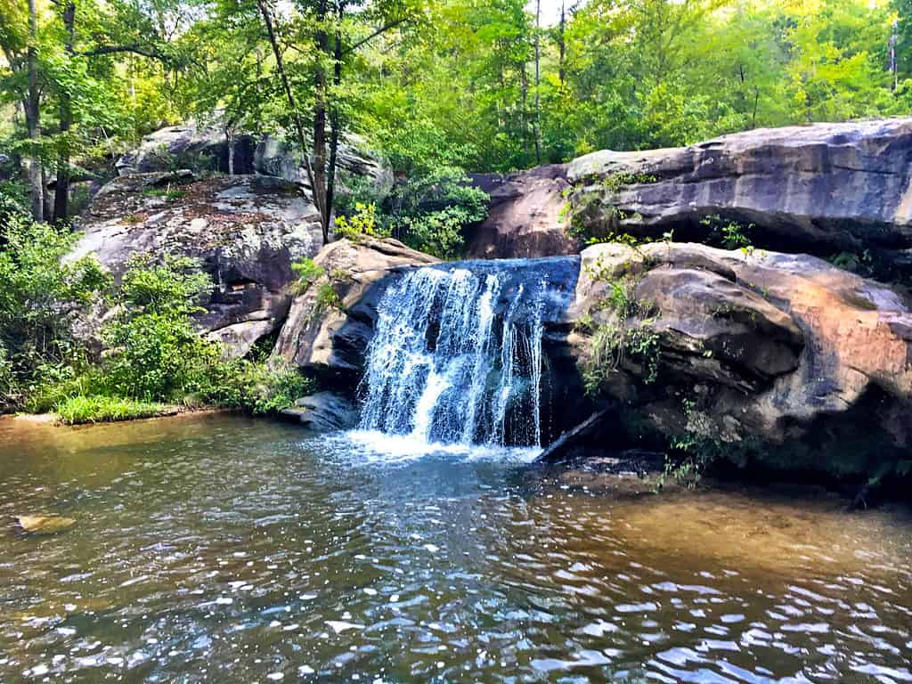 Chau Ram Park, Fori per nuotare nella Carolina del Sud