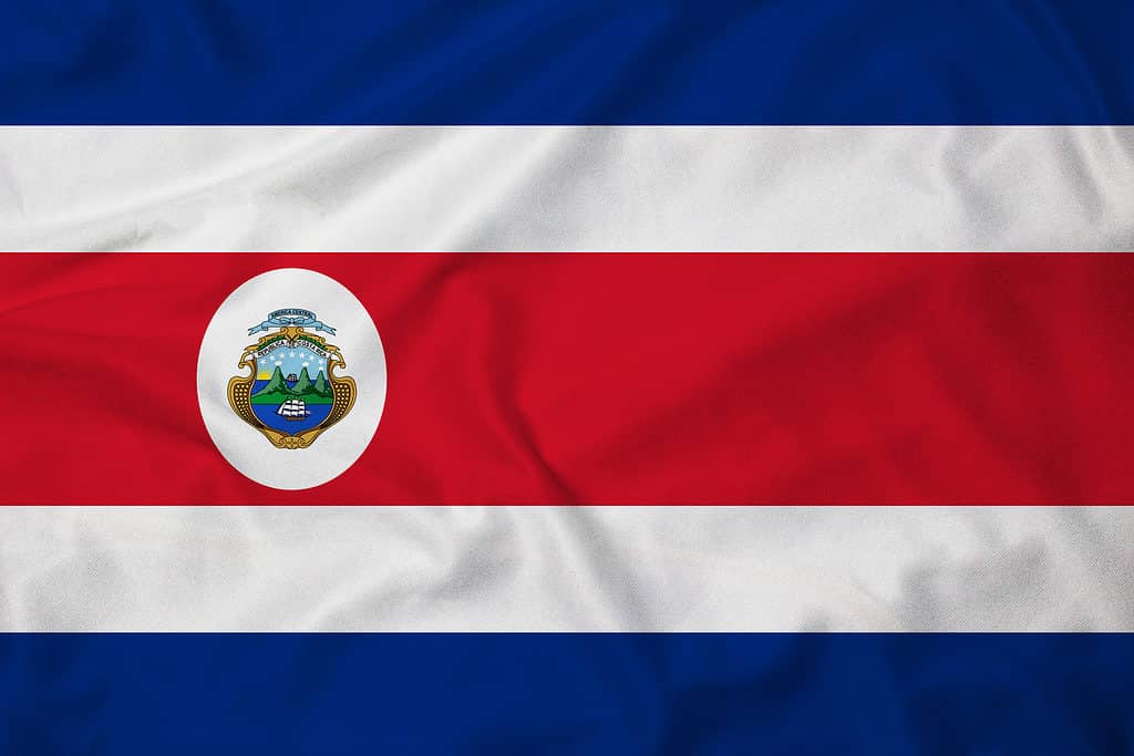 bandiera del Costarica