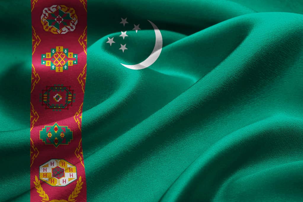 bandiera del Turkmenistan