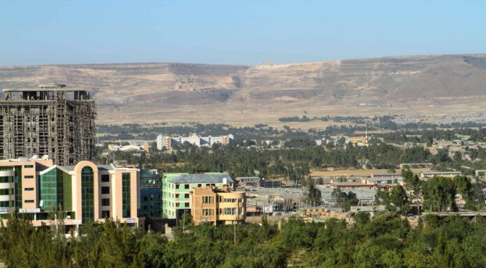 Addis Ababa, Ethiopia, City, Urban Skyline, Aerial View