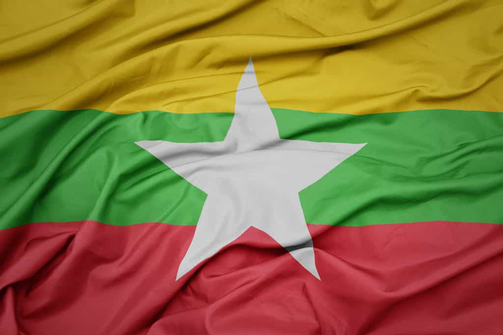 bandiera del Myanmar