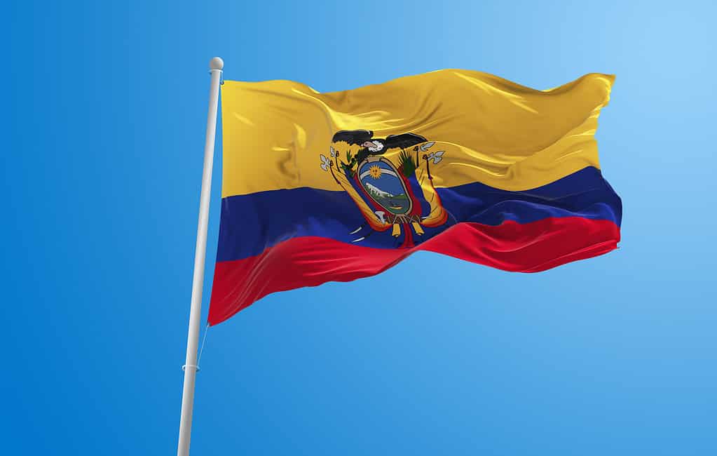 bandiera dell'Ecuador