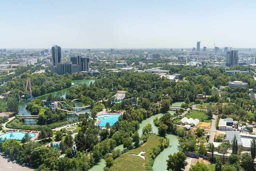 Città di Tashkent, capitale e città più grande dell'Uzbekistan