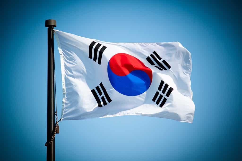 Bandiera sudcoreana