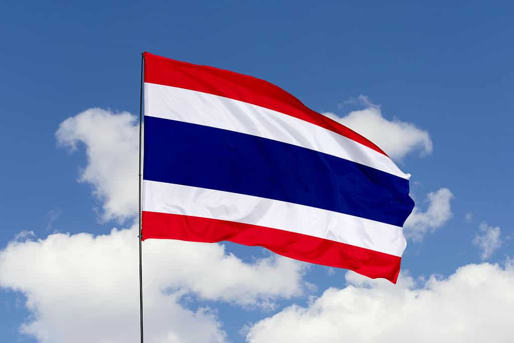 bandiera della Tailandia