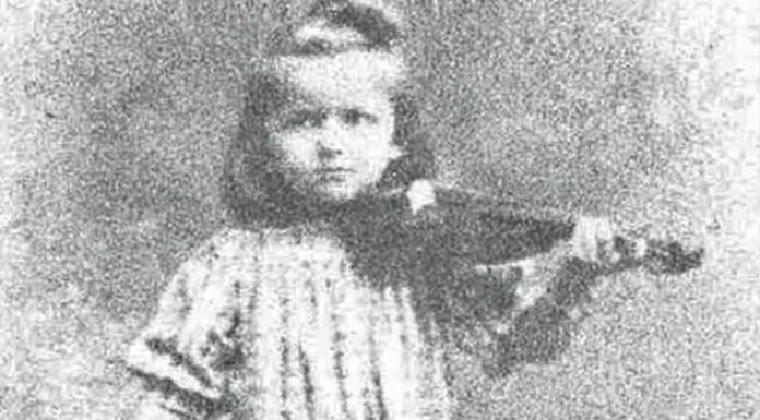 Lucille Randon as a child