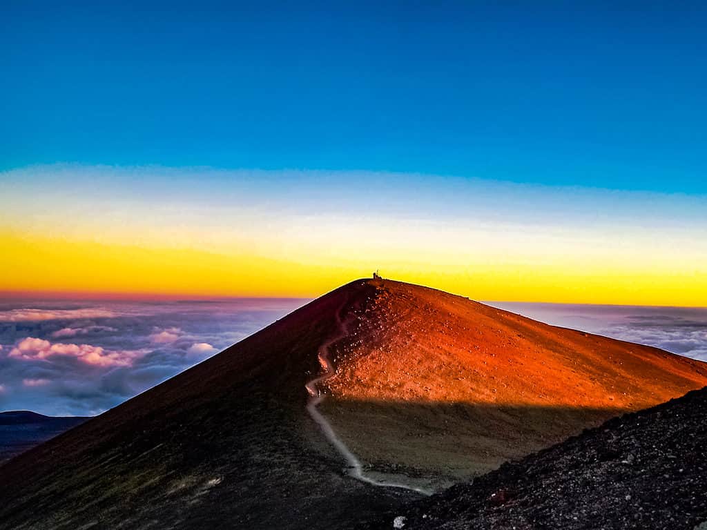 Il vertice del Mauna Kea alle Hawaii - Il luogo più freddo delle Hawaii