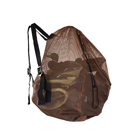 Ikerall Mesh Decoy Bag 1-Pack Hunting Bags Mesh for Duck/Turkey - Borsa cieca leggera con spallacci regolabili (dimensioni: 86 x 75 cm)